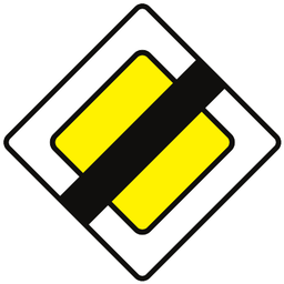 Ende der Vorfahrtstraße