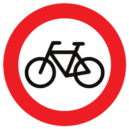 Verbot für Radverkehr