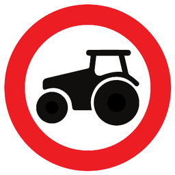 Verbot für landwirtschaftliche Kraftfahrzeuge