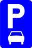 Parken für Motorräder, Pkw und Minibusse