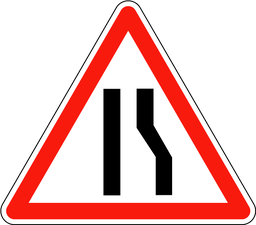 Verengung rechts