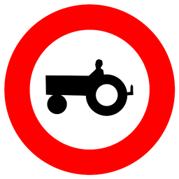 Verbot für landwirtschaftliche Kraftfahrzeuge