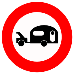 Verbot für bestimmte Fahrzeuggespanne mit Anhänger
