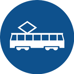 Voie réservée aux tramways