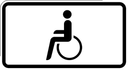 Behindertenparkplatz