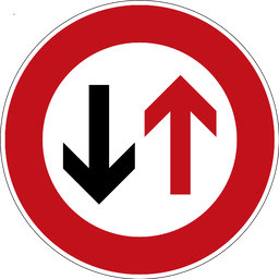 Vorrang des Gegenverkehrs