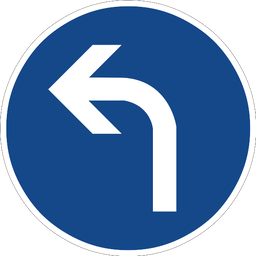 Links abbiegen