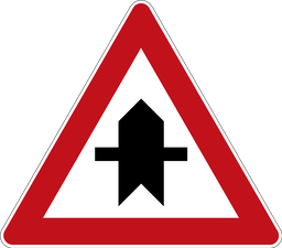 Vorfahrt an der nächsten Kreuzung
