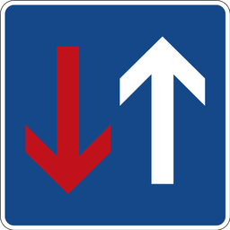 Vorrang vor Gegenverkehr