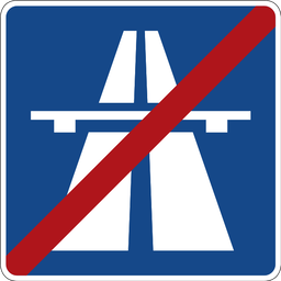 Ende der Autobahn